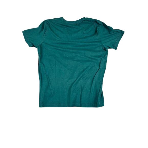 Hurley Men's Teal Green Tropical Floral Graphic T-Shirt Size Large - Picture 2 of 8